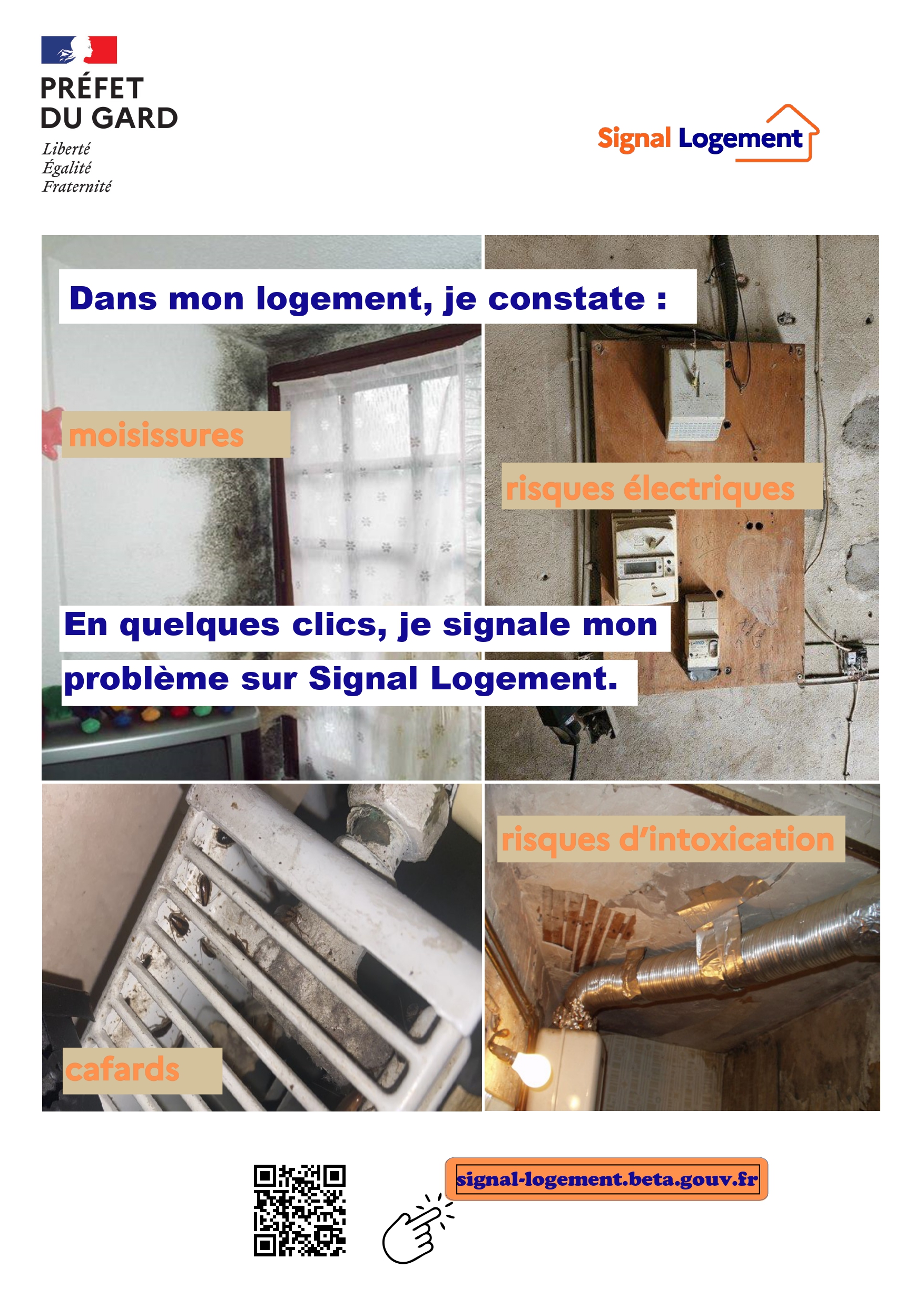 Affiche Signal Logement