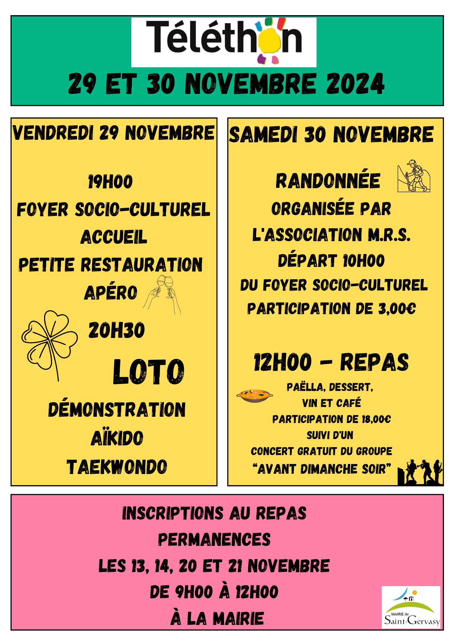 Affiche Téléthon (1)