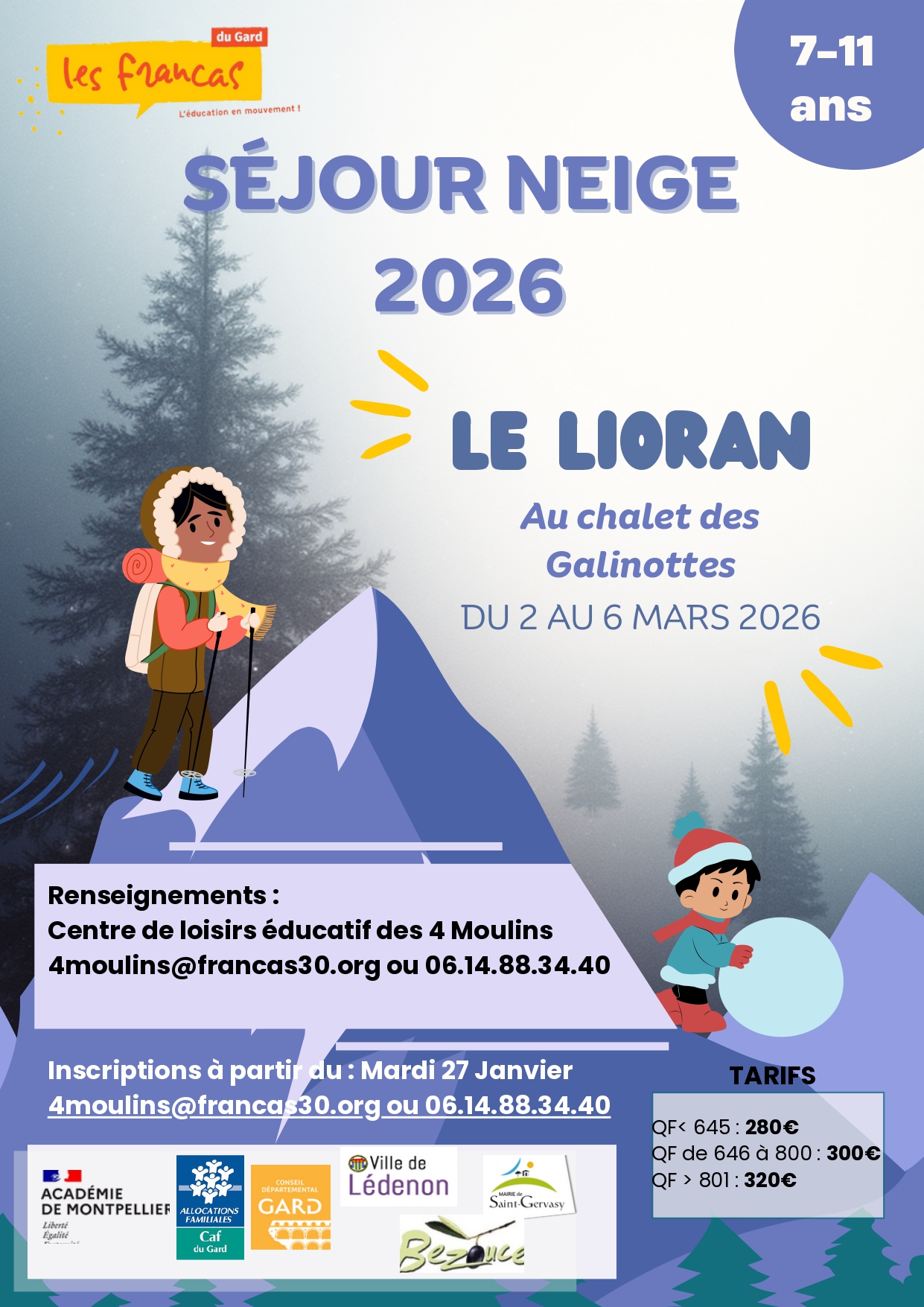 Flyer Sejour Neige 2026 Page 1
