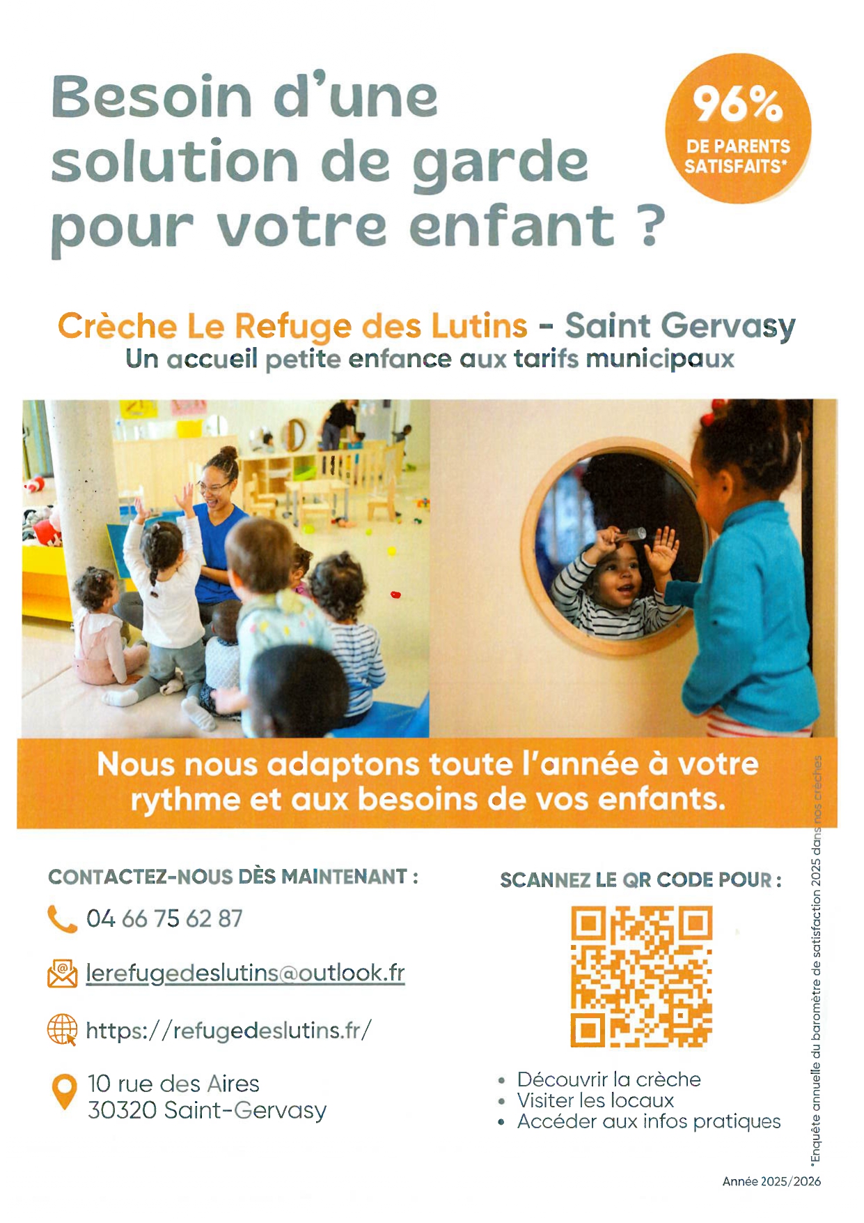 Affiche Crèche