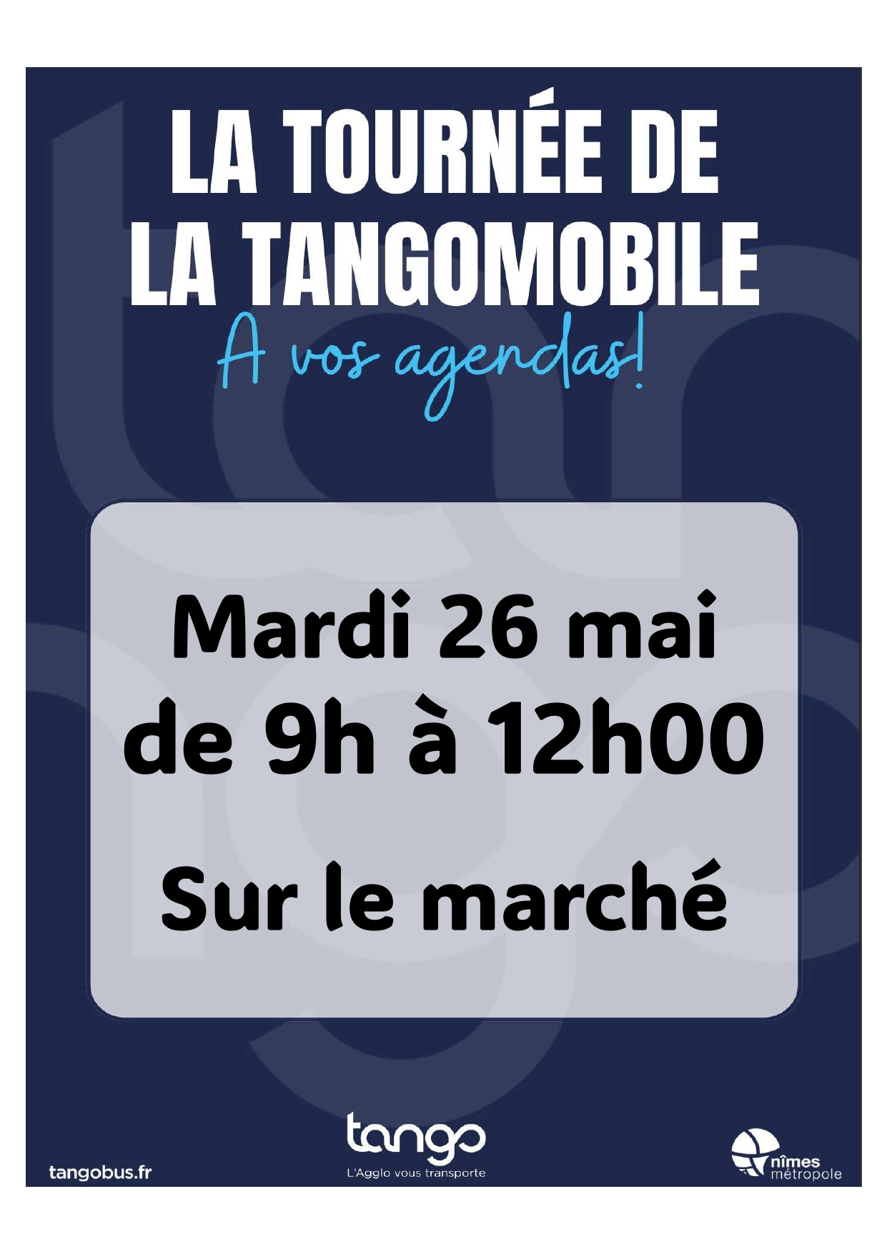 Affiche Tangobus