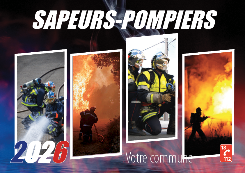 Calendrier Pompiers 2026
