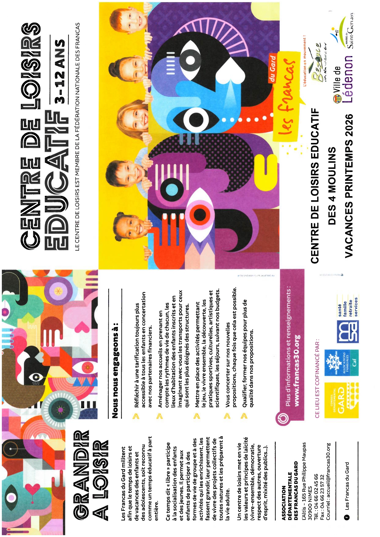 Centre De Loisirs Francas Printemps 2026 Page-0001