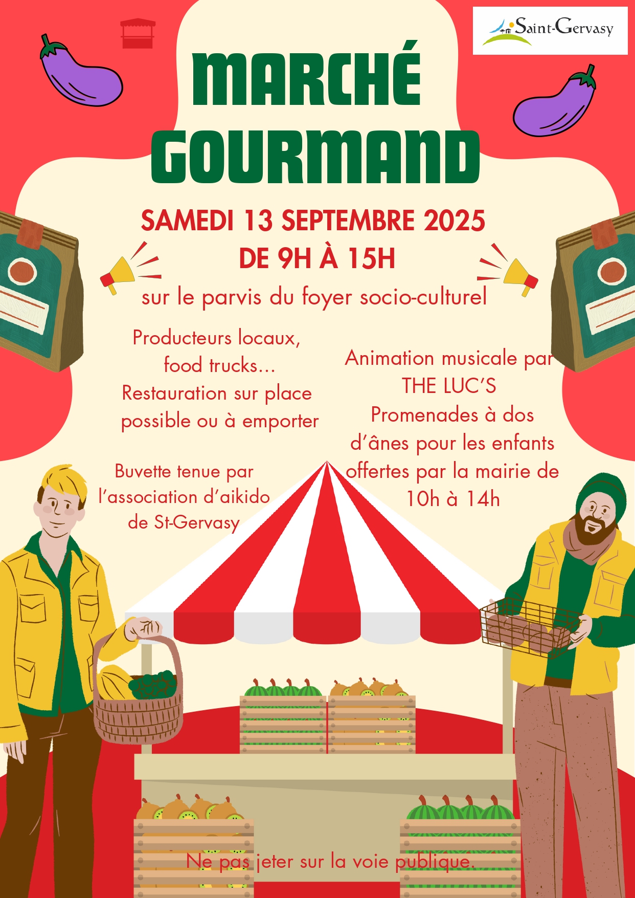 Marche Gourmand 13 Septembre 2025
