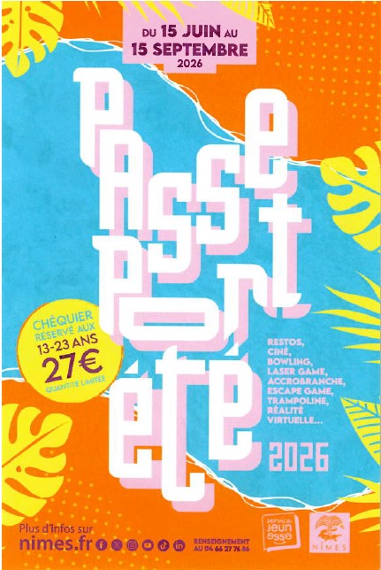 Passeport Ete 2026 Flyer