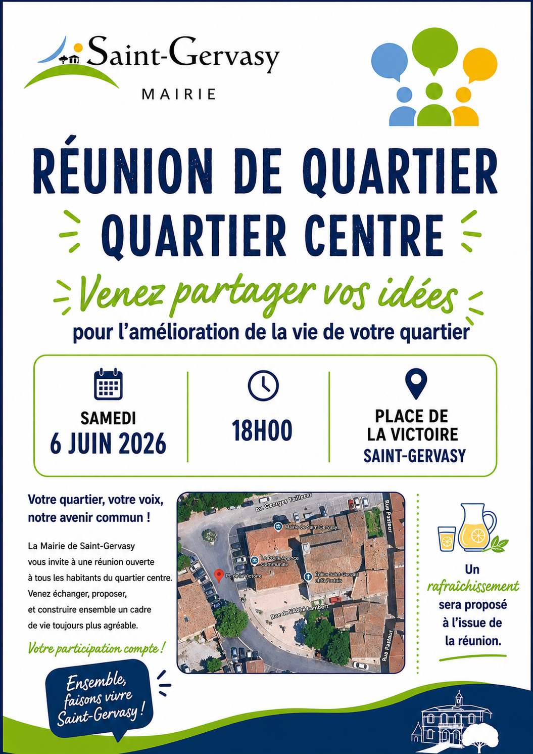 Reunion Quartier Centre 6 Juin